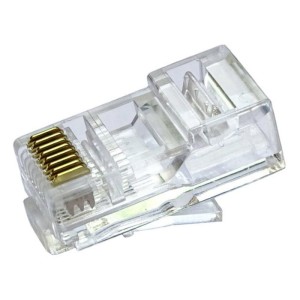 Wtyk telefoniczny 8P8C RJ45 drut LB0003