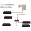 schemat Rozgałęźnik splitter TVSAT 4 wyjścia LB0047 Libox unicable.jpg
