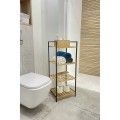 Regał łazienkowy 4-poziomowy 33x38x95 cm bambus Deco4Home-6.jpg