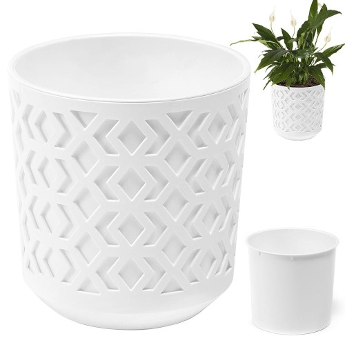 Doniczka AZTEK 140 - kbiały + wbiały LA790-05 LAMELA (1).jpg