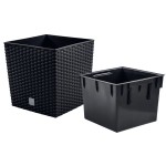 Doniczka Rato low - antracytowy DRTS225L Prosperplast