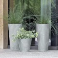 Doniczka Tubus slim Beton Effect - beton DTUS150E-422U Prosperplast (2).jpg