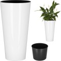 Doniczka Tubus slim shine - biały DTUS150S-S449 Prosperplast (1).jpg