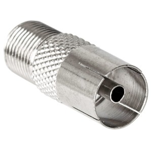 Złącze gniazdo "F" - gniazdo antenowe LB0033 HQ CU LIBOX PAK.